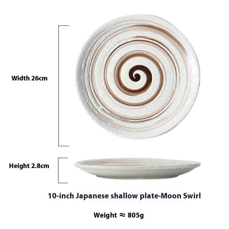 Japanese Household Simple Ceramic Shallow Plate view 12