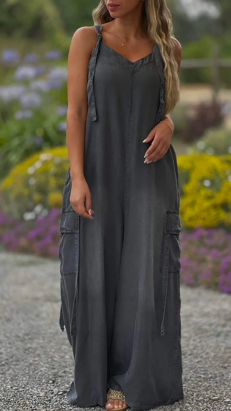 Jumpsuit Loose Comfortable Casual Pants view 8