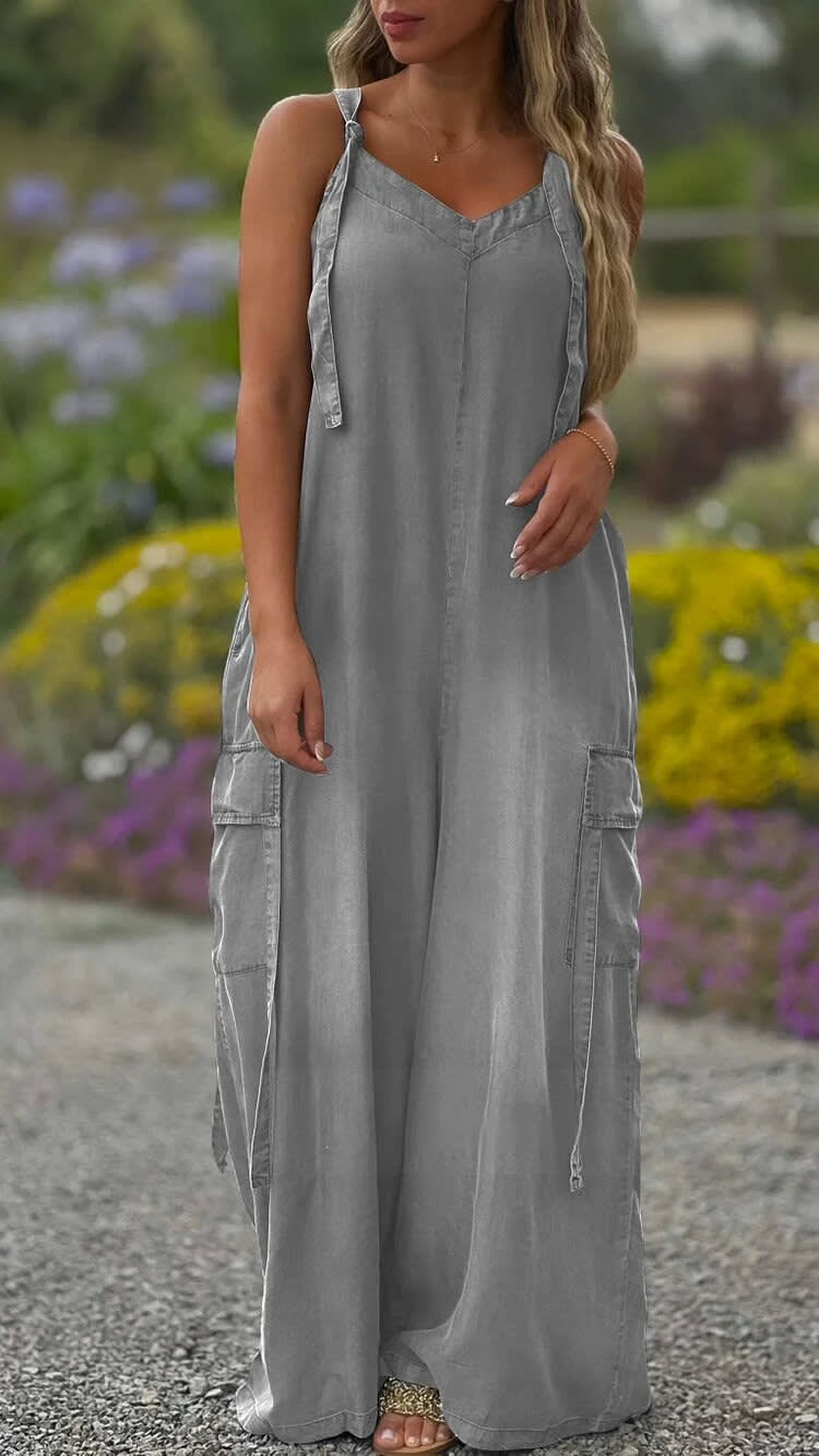 Jumpsuit Loose Comfortable Casual Pants view 4