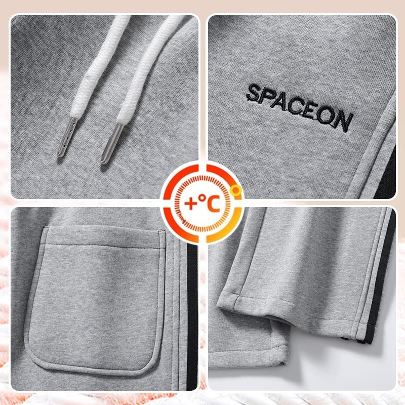 Sports Straight Fleece Padded Pants Men's Winter view 6
