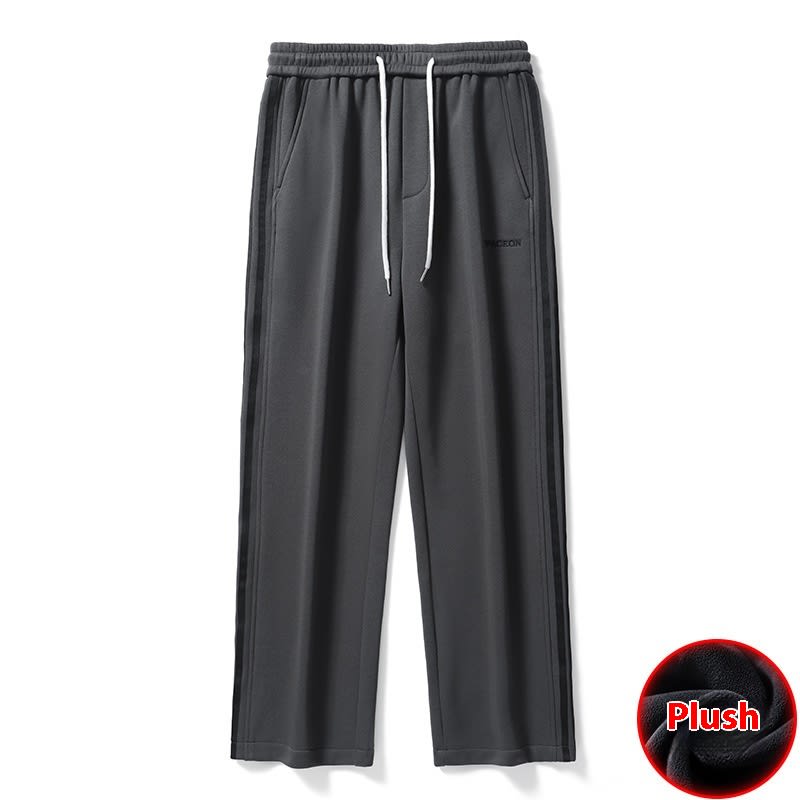 Sports Straight Fleece Padded Pants Men's Winter view 4