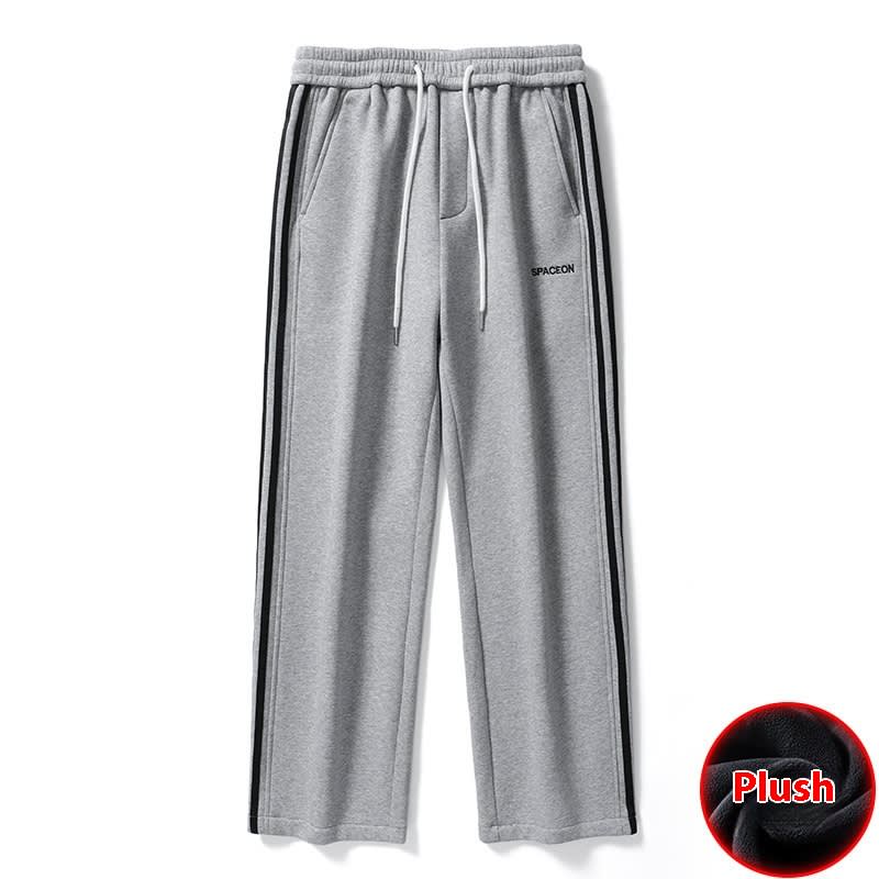 Sports Straight Fleece Padded Pants Men's Winter view 7