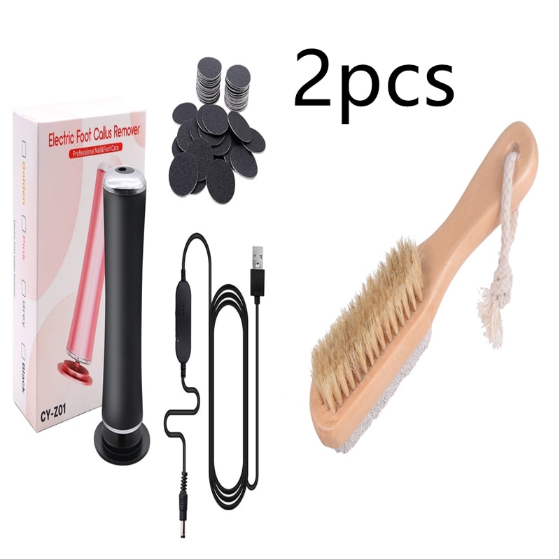 Electric Foot Callus Remover Foot Care File Heels Dead Skin Pedicure Tool Electronic Foot Grinder And Replacement Sandpaper view 16