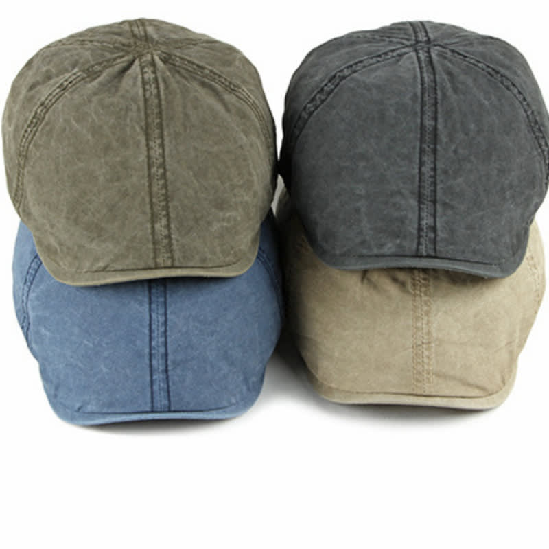 Spring And Summer Beret Men's Casual British Retro Simple Trend view 5