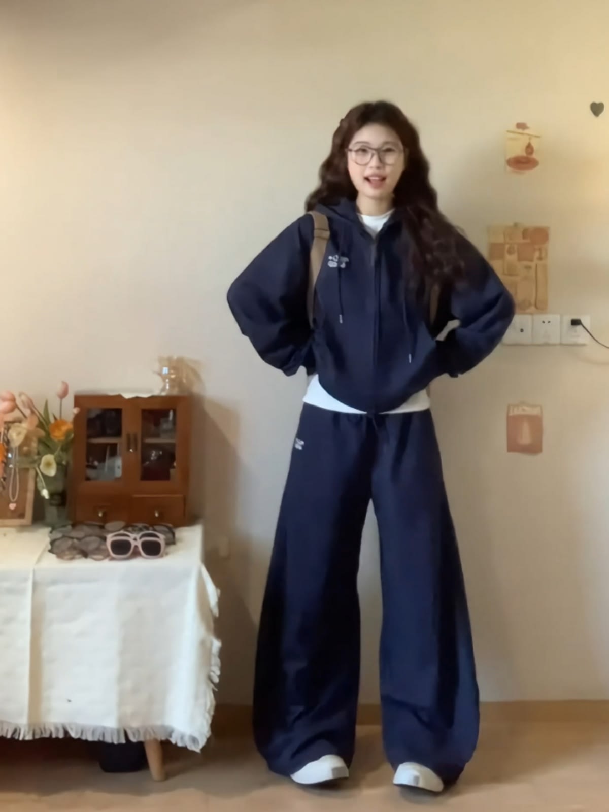 College Style Sportswear Suit Female Spring And Autumn Students Korean Style view 3