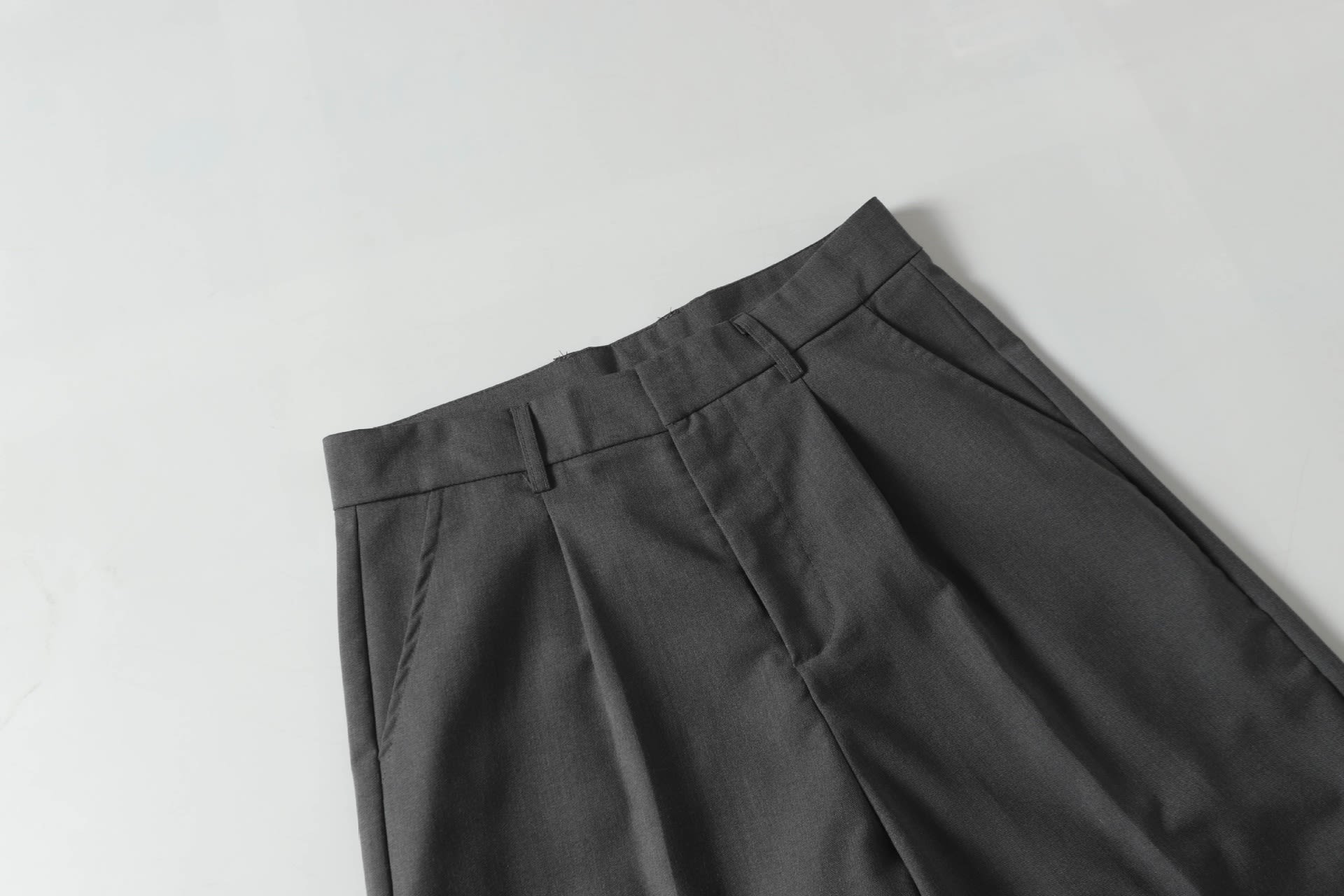American Retro Loose Design Casual Trousers view 5