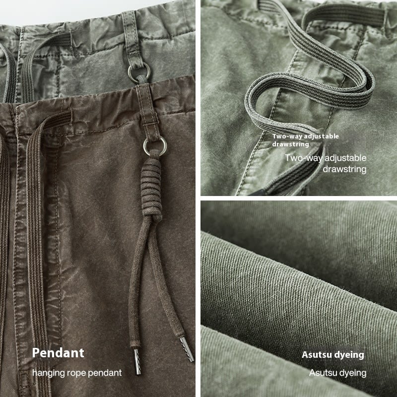 Street Flap Pocket Washed Paratrooper Overalls view 6