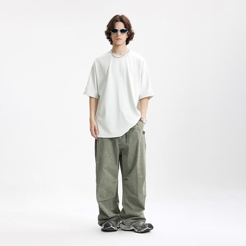 Street Flap Pocket Washed Paratrooper Overalls view 5