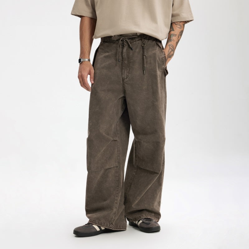 Street Flap Pocket Washed Paratrooper Overalls view 3
