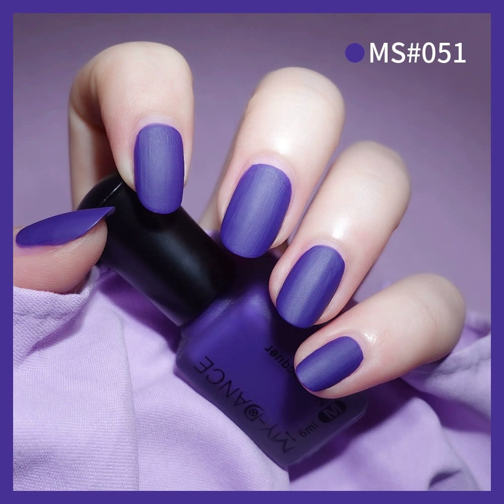 No Bake Velvet Matte Scrub Nail Polish view 24