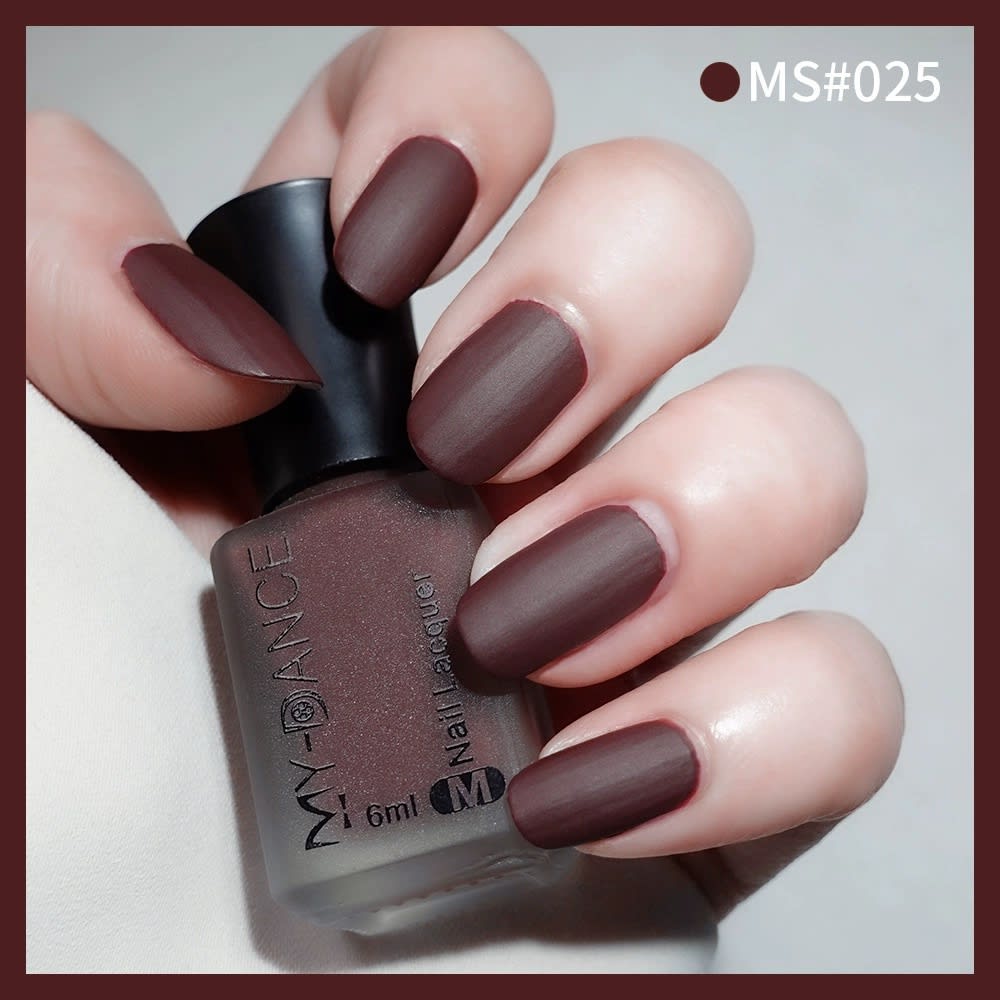No Bake Velvet Matte Scrub Nail Polish view 4