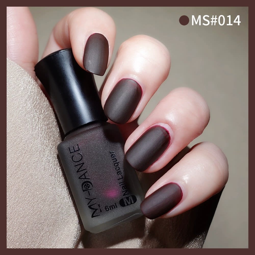 No Bake Velvet Matte Scrub Nail Polish view 18