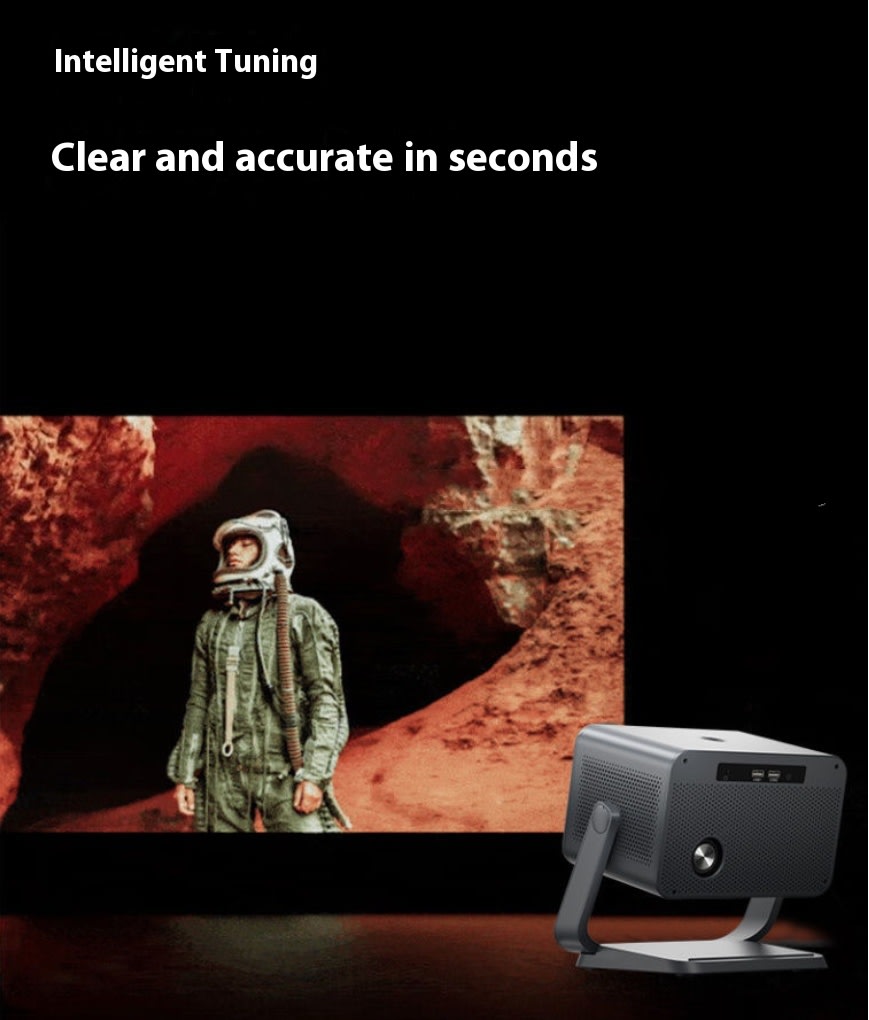 1080p Home Bedroom Theater PTZ Projector view 2
