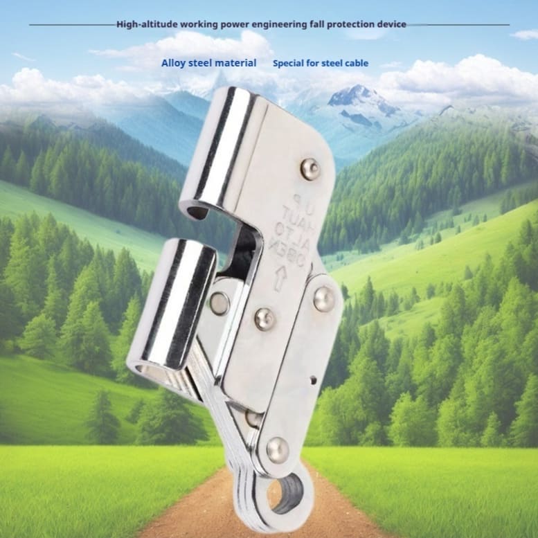 Wire Rope High Altitude Emergency Rope Clamp Equipment view 5