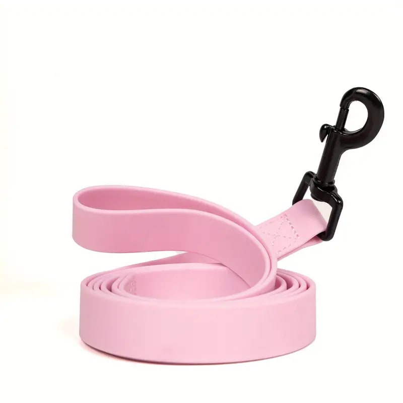 Simple Solid Color Plain Weave Pet Leash view 5