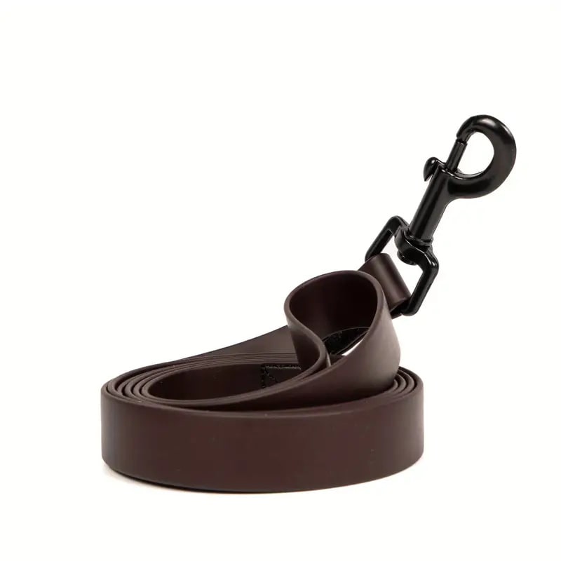 Simple Solid Color Plain Weave Pet Leash view 1