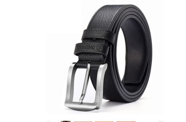Belt Men's Pin Buckle Automatic Tide view 2