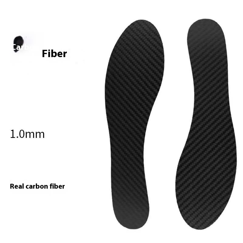Full Palm Carbon Fiber Insoles Arch Support Shoeboard
