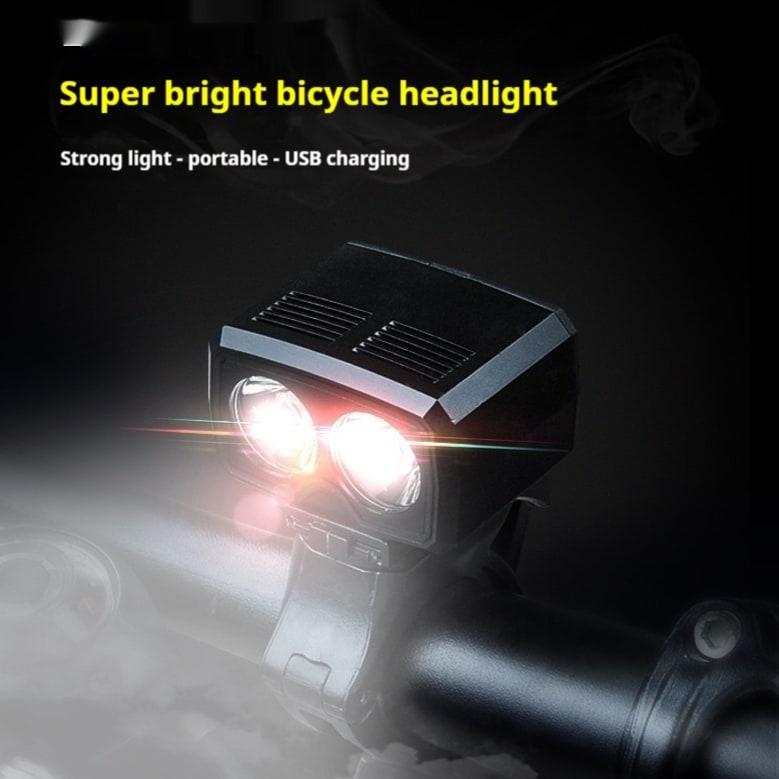 Bicycle Light LED Bead Mountain Bike USB Charging view 5