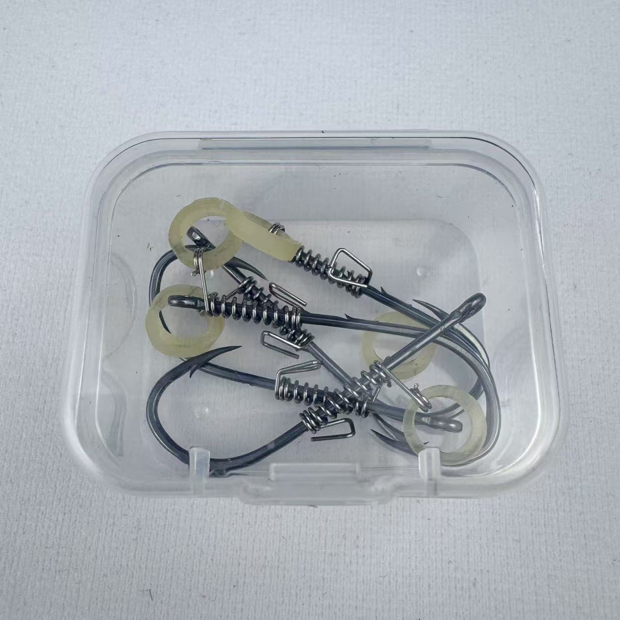 Spring Rubber Band Sea Fishing Lure For Live Shrimp view 10