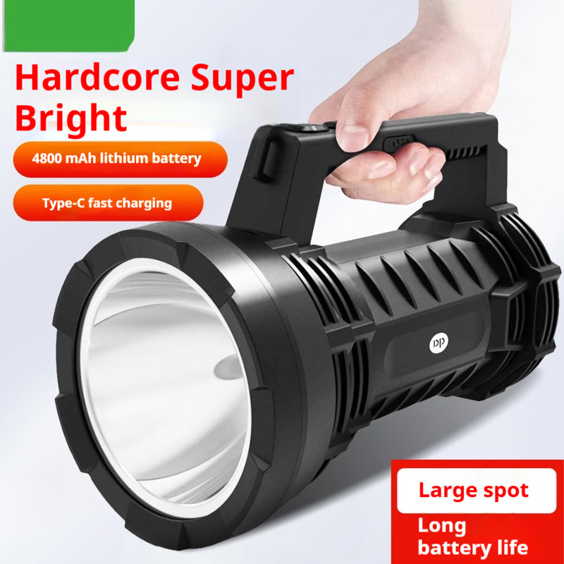 Power Torch Led Household Outdoor Camping Search And Rescue view 5