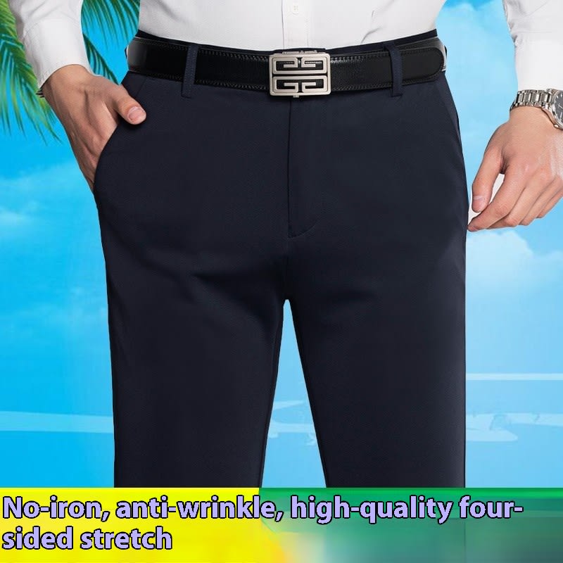 Thin Men's Straight Long Pants view 9