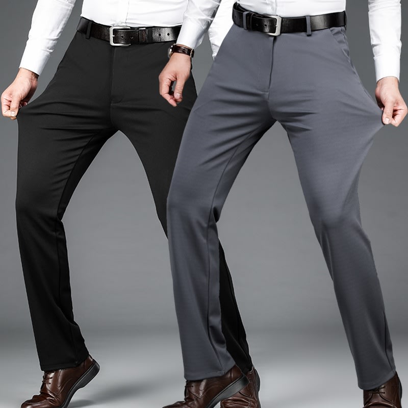 Thin Men's Straight Long Pants view 4