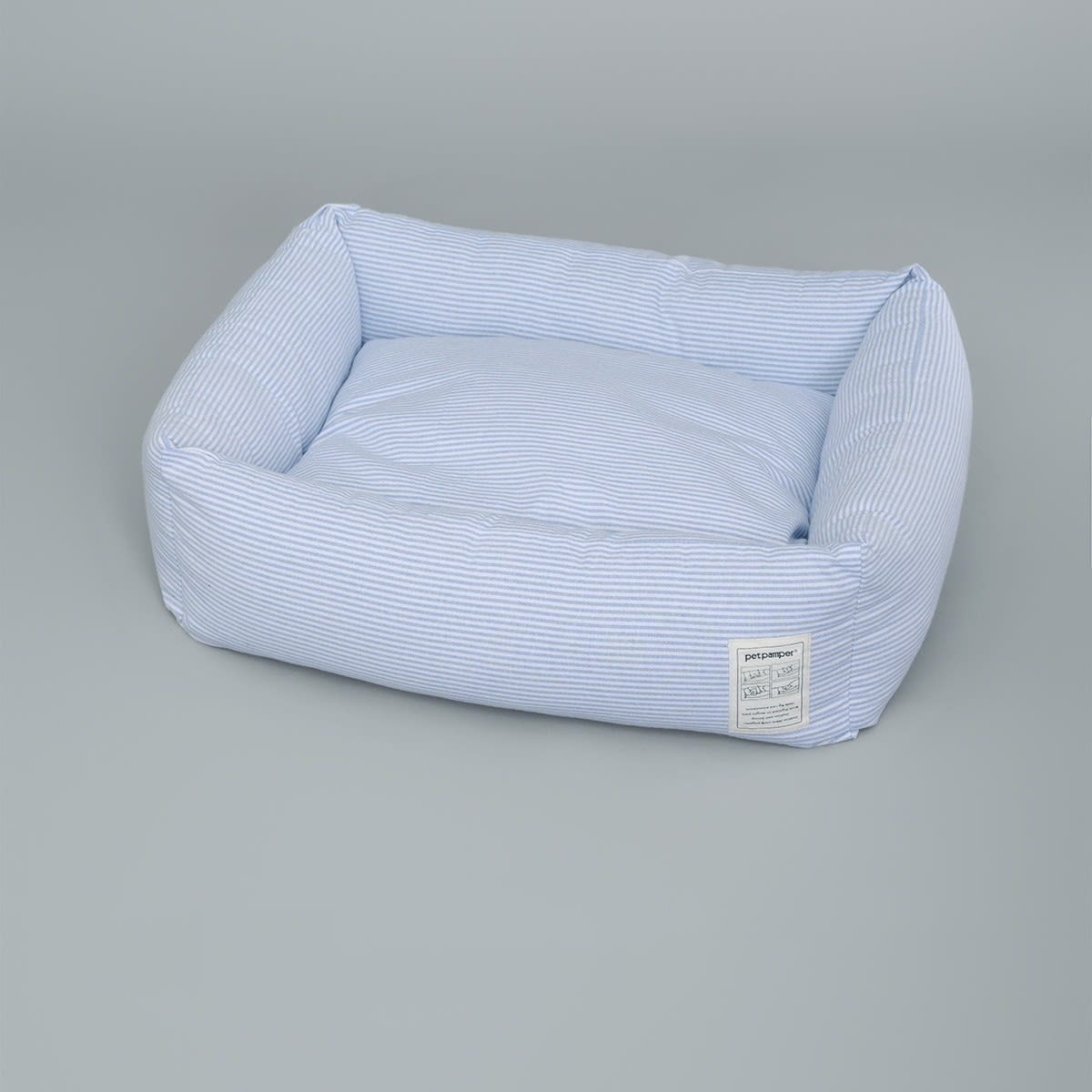 Striped Shirt Lining Foldable Warm Cat Nest view 3
