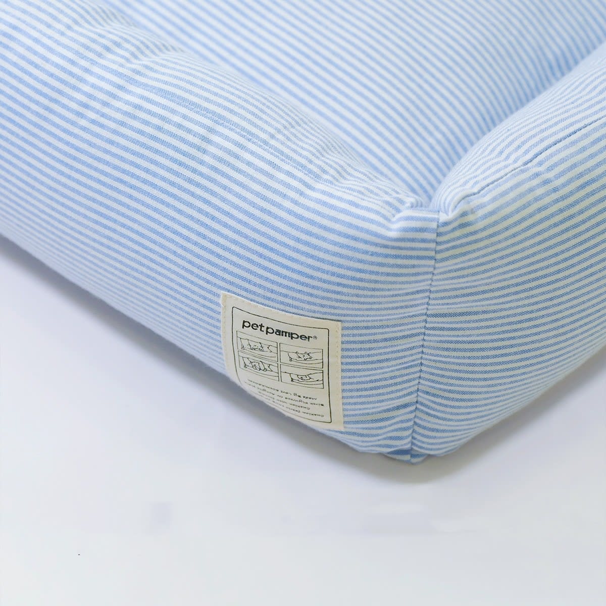 Striped Shirt Lining Foldable Warm Cat Nest