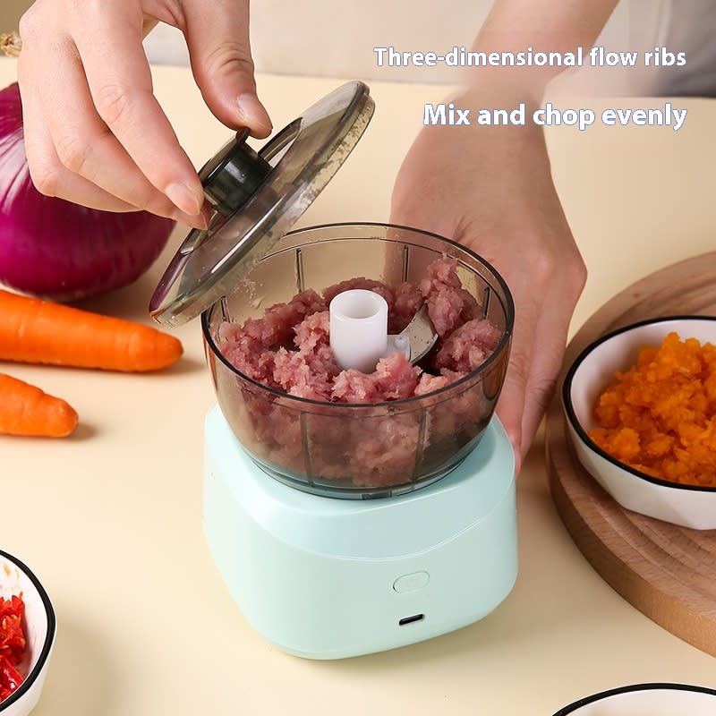 New Minced Meat Household Small Electric Multi-function Food Processor view 5