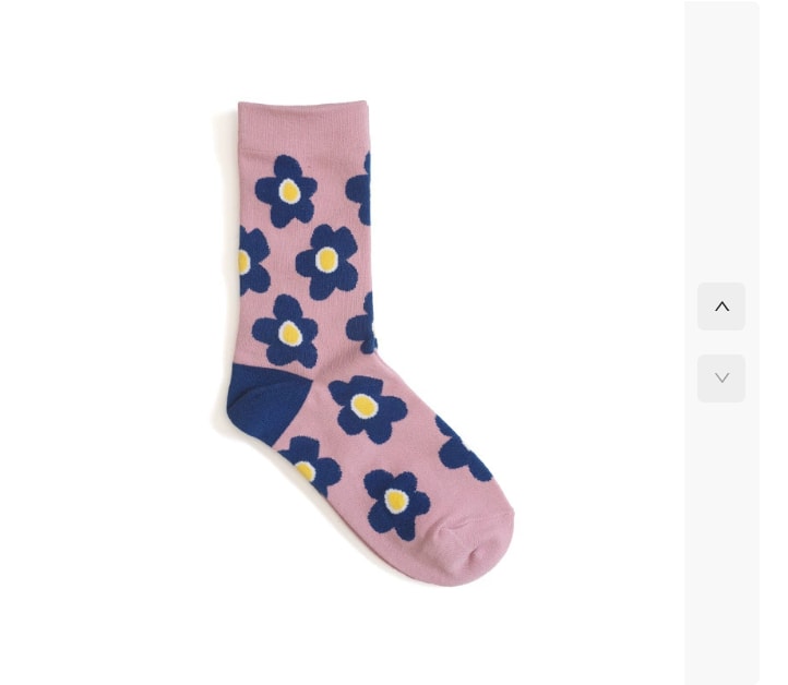Cute cartoon flower socks cotton girl in stockings view 4