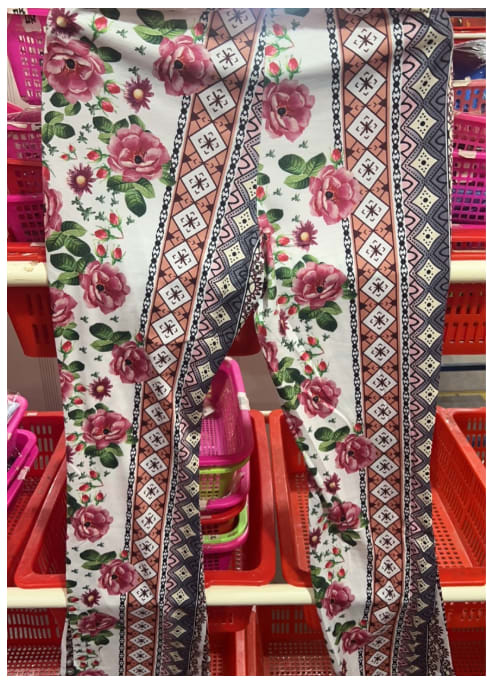 High Elastic Tight Pants Slim Sexy Print Trousers Womens Clothing view 14