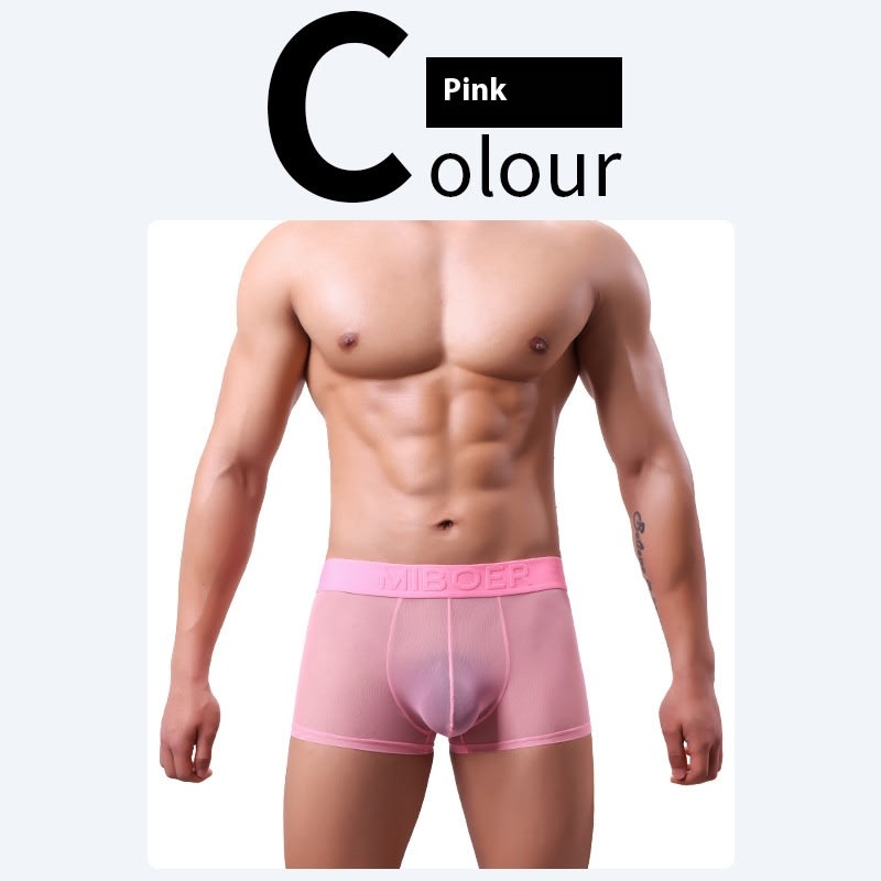 Men's Thin Invisible And Breathable Boxers view 2