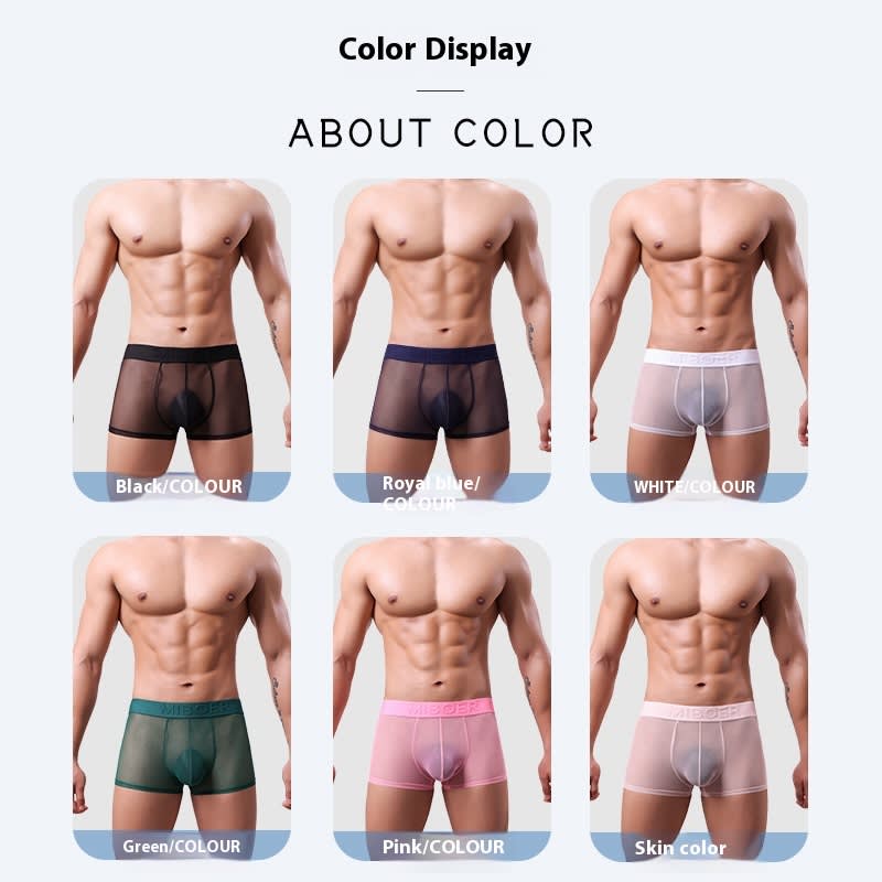 Men's Thin Invisible And Breathable Boxers view 8