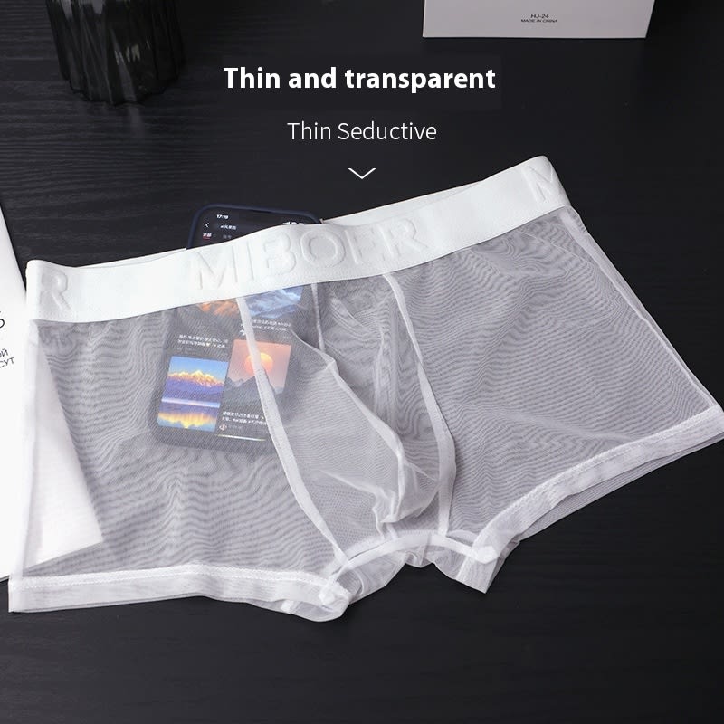 Men's Thin Invisible And Breathable Boxers view 5