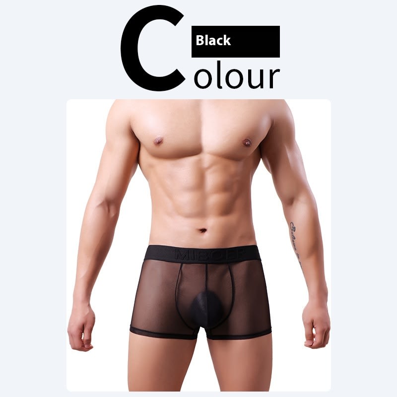 Men's Thin Invisible And Breathable Boxers view 4