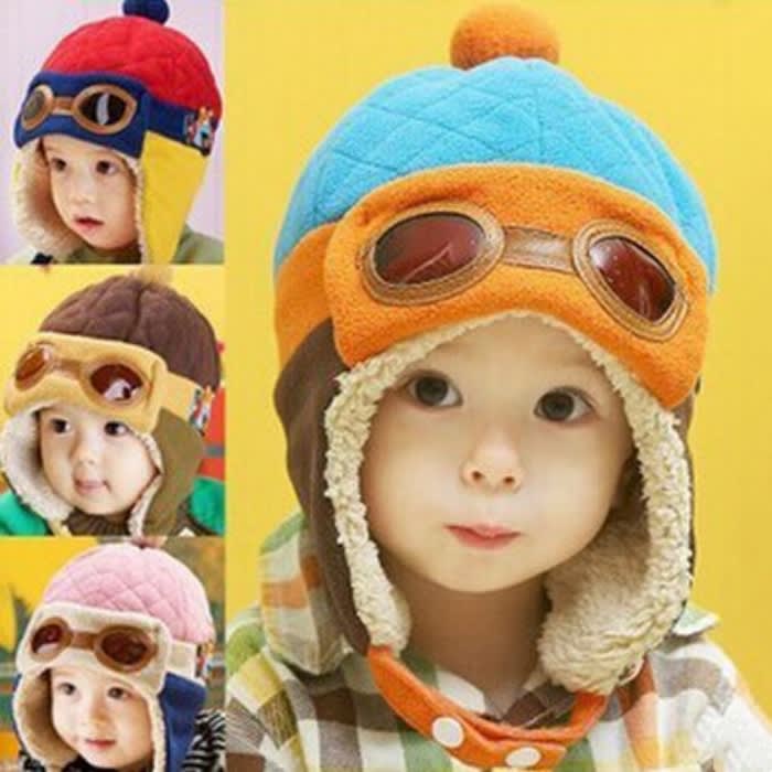 Winter Boy-girl Hipsters Add Fluffy Earmuffs view 3
