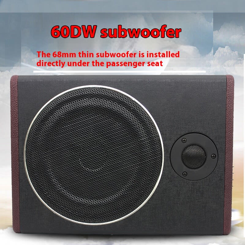 High-power 12V8-inch Car Audio Modified Ultra-Thin Subwoofer view 5