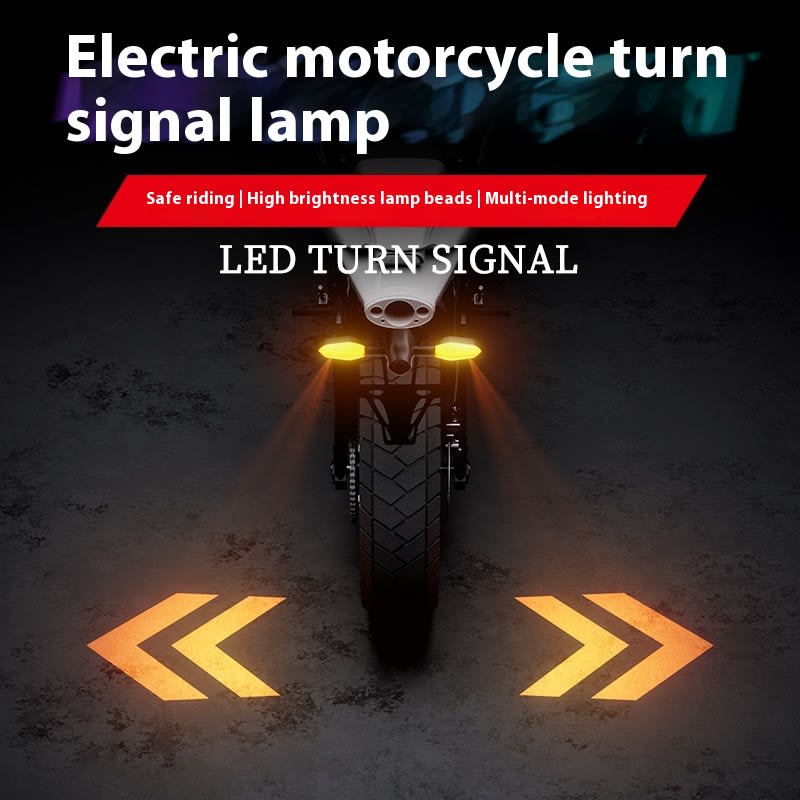 Motorcycle Projection Turn Light LED Turn Highlight Warning Light view 6
