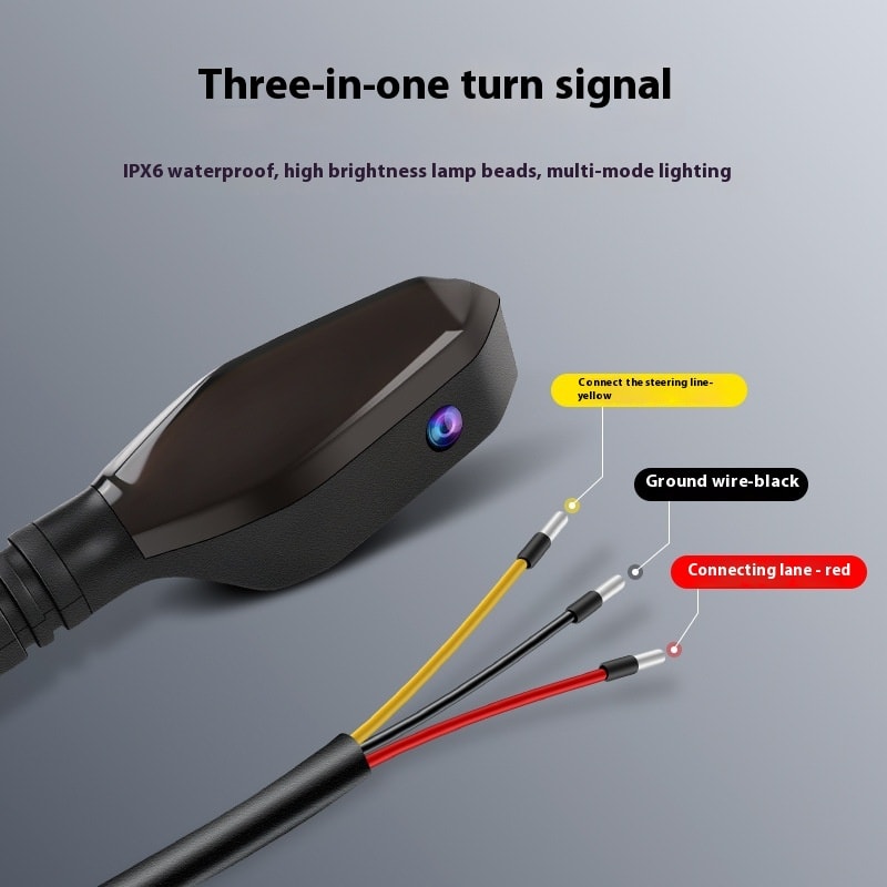 Motorcycle Projection Turn Light LED Turn Highlight Warning Light view 4