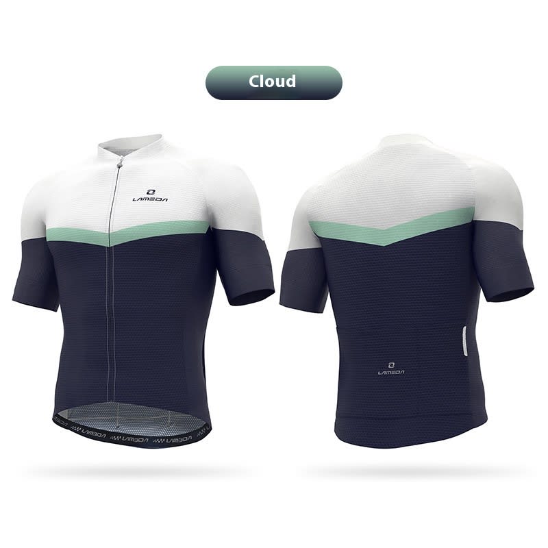Short-sleeve Cycling Clothes Top Mountain Highway Vehicle Bicycle Breathable Sports view 5