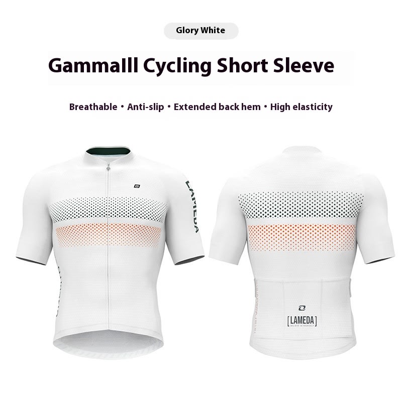 Short-sleeve Cycling Clothes Top Mountain Highway Vehicle Bicycle Breathable Sports view 12