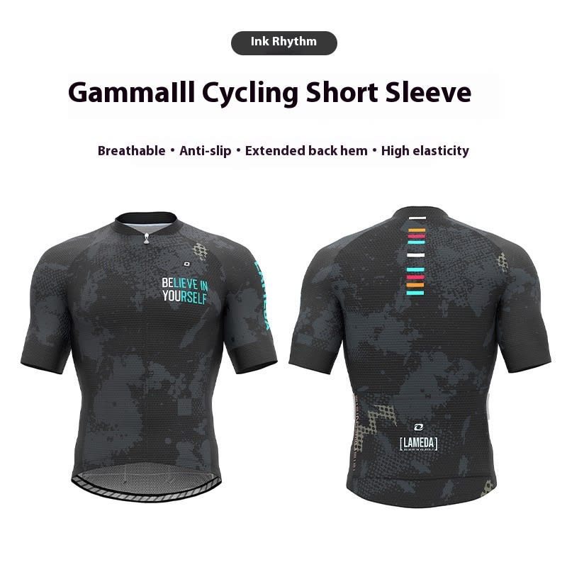 Short-sleeve Cycling Clothes Top Mountain Highway Vehicle Bicycle Breathable Sports view 10