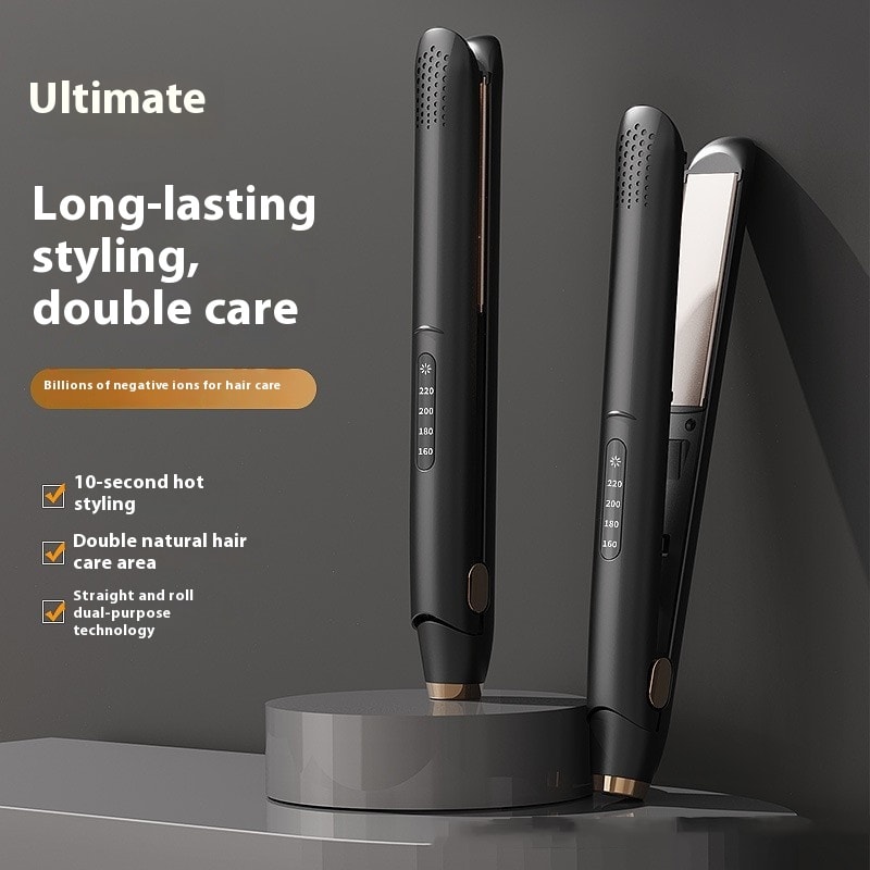 LCD Screen Hair Straightener Multi-gear Temperature Control Dual-use view 3