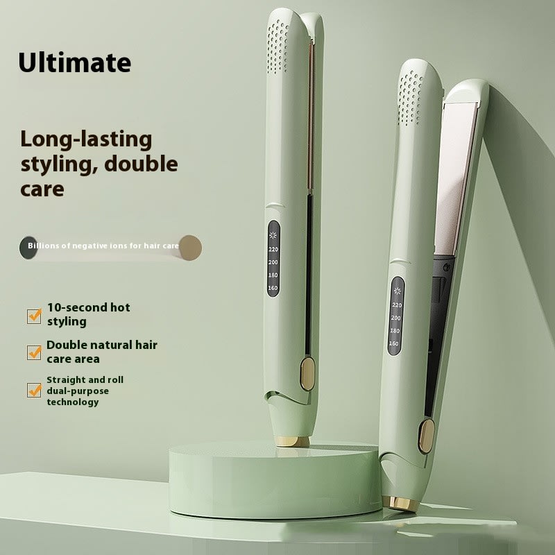 LCD Screen Hair Straightener Multi-gear Temperature Control Dual-use view 1