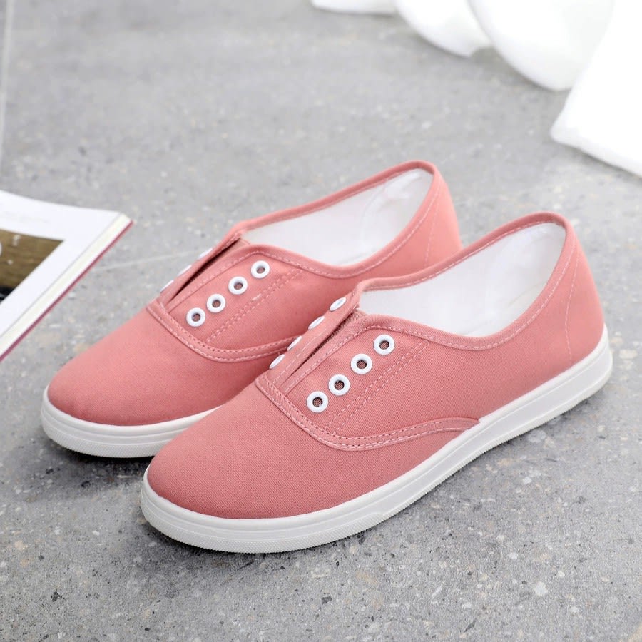 Low-top Canvas Shoes Students Flat Casual view 8