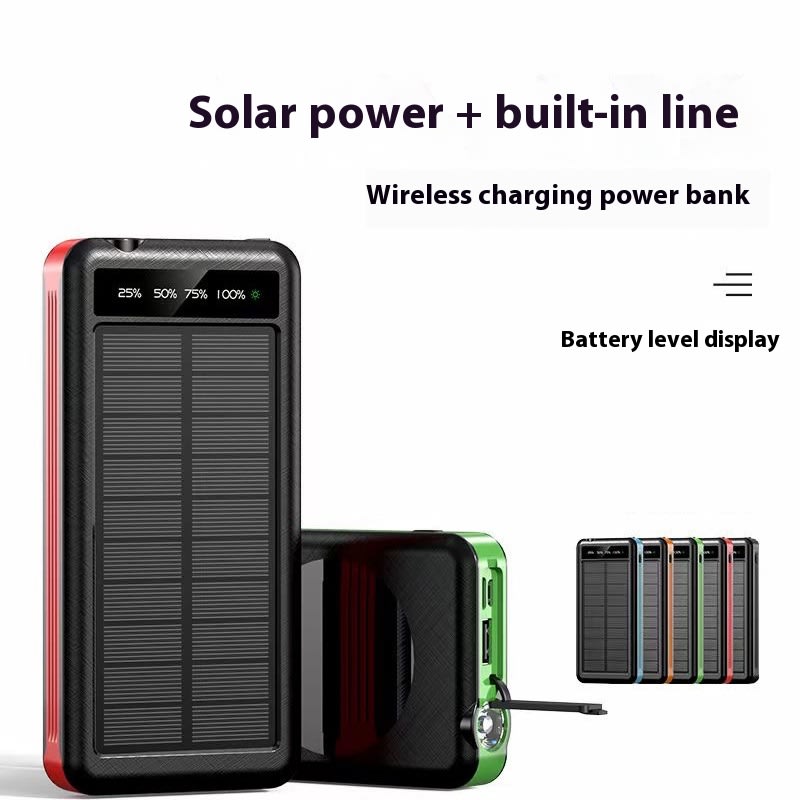 Solar Charging Unit With Cable Portable Waterproof view 7