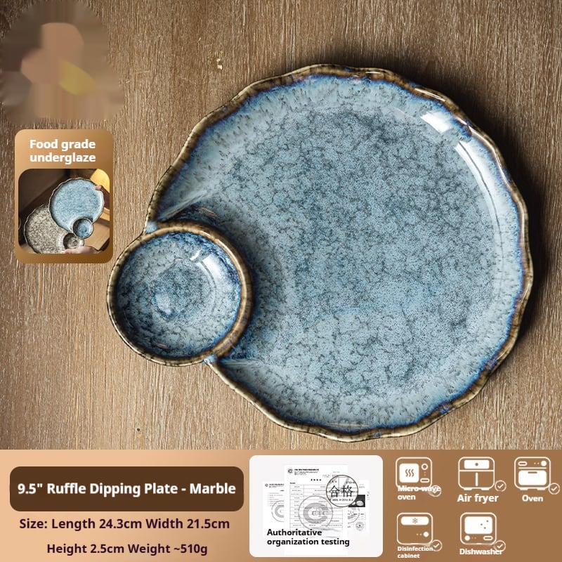 Creative Japanese Style Ceramic Minimalist Tableware For Household Dishes view 4
