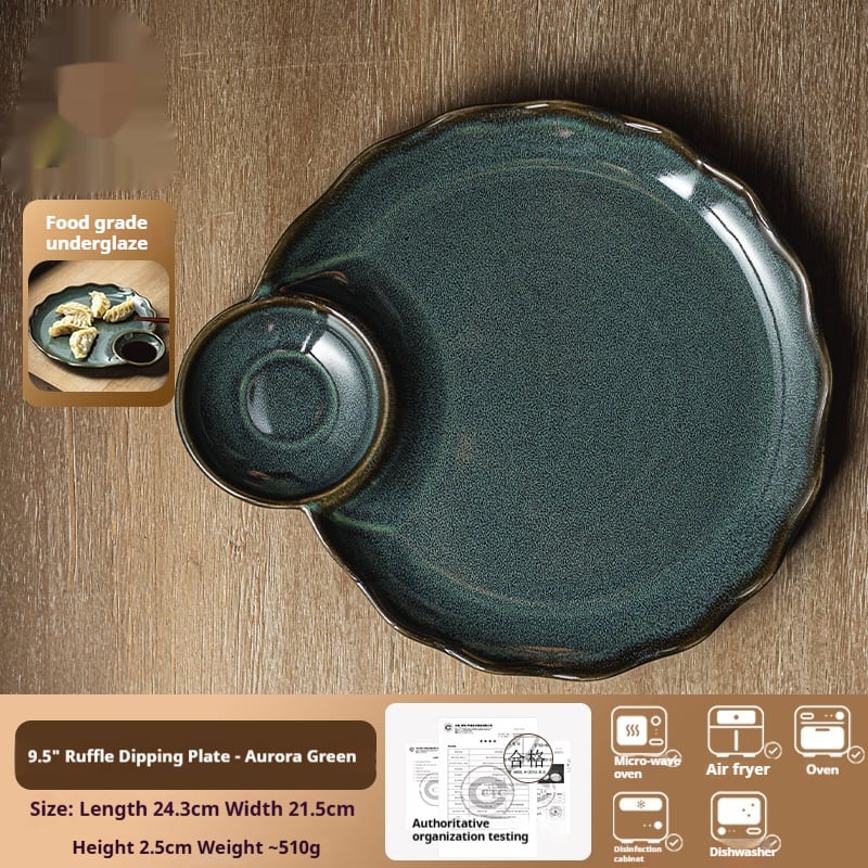 Creative Japanese Style Ceramic Minimalist Tableware For Household Dishes view 2
