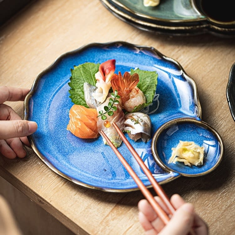 Creative Japanese Style Ceramic Minimalist Tableware For Household Dishes